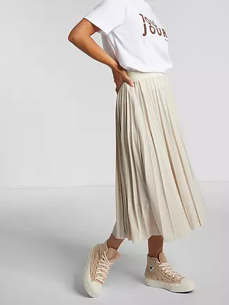 RICH & ROYAL | Jupe plissée | beige